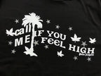 Black High Graphic Palm Angels T-Shirt