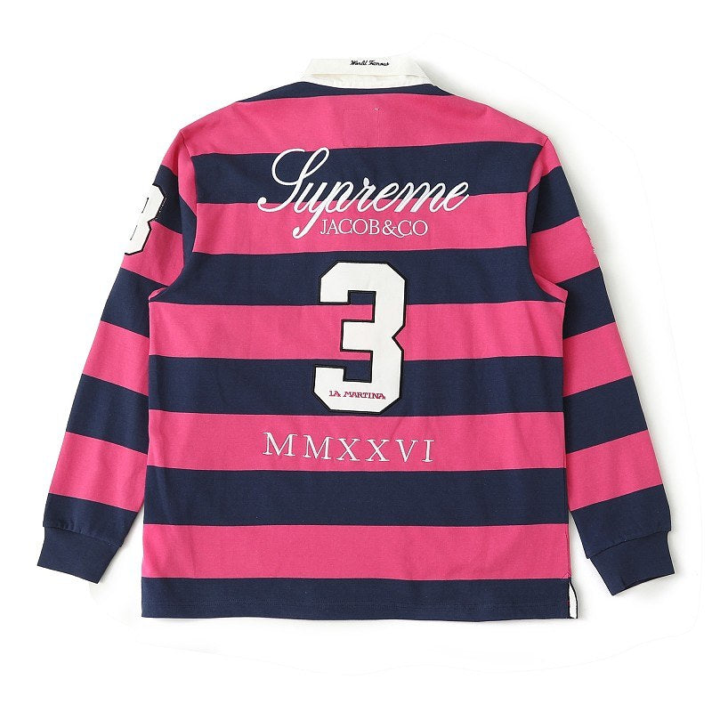 Supreme Jacob and Co Striped Rugby Shirt