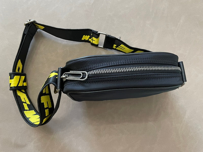 Off-White Crossbody Bag - Black/Yellow