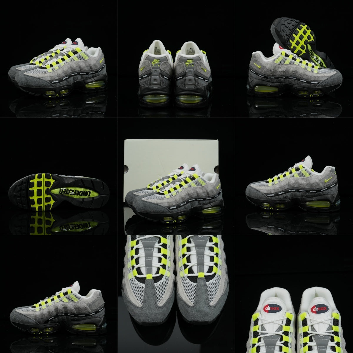 UNDEFEATED x Nike Air Max 95 Grey Volt