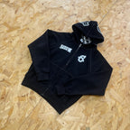 Zip Hoodie - Black