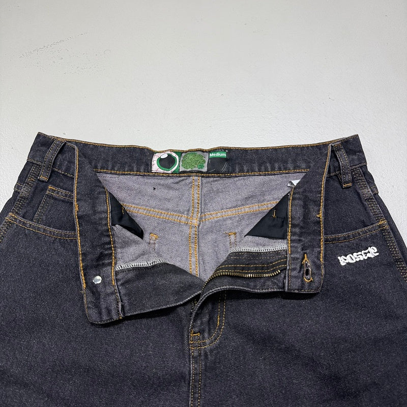 Unknown Brand Dark Black/Charcoal Denim Jeans