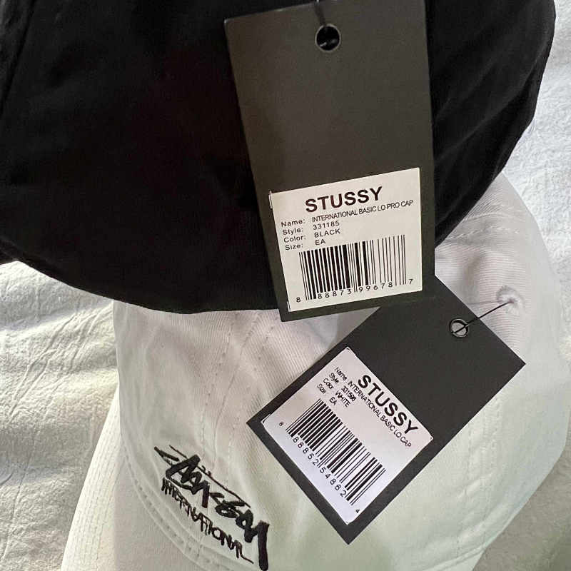 Premium Hat - Black/White