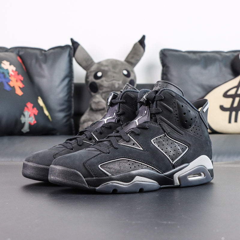 Nike Air Jordan 6 Retro - Black/Metallic Silver