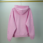 Sp5der OG Web Hoodie Pink