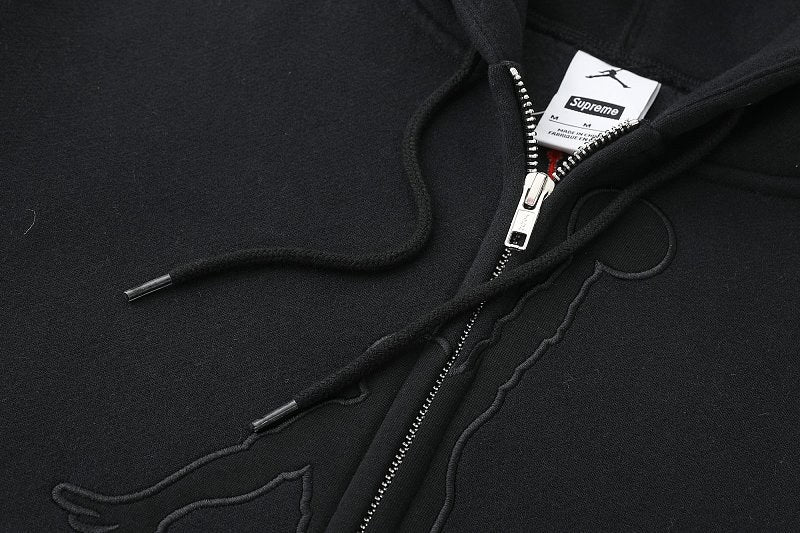 Supreme Jordan Number 23 Zip Hoodie