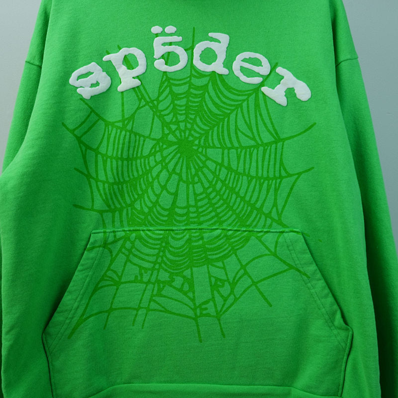 Sp5der Legacy Hoodie Green