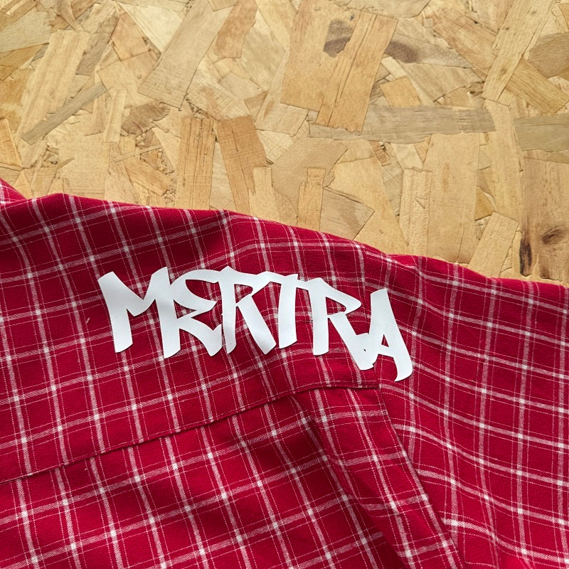 Mertra Plaid Shirt - Red