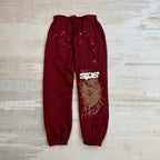 Sp5Der Logo Sweatpant Maroon