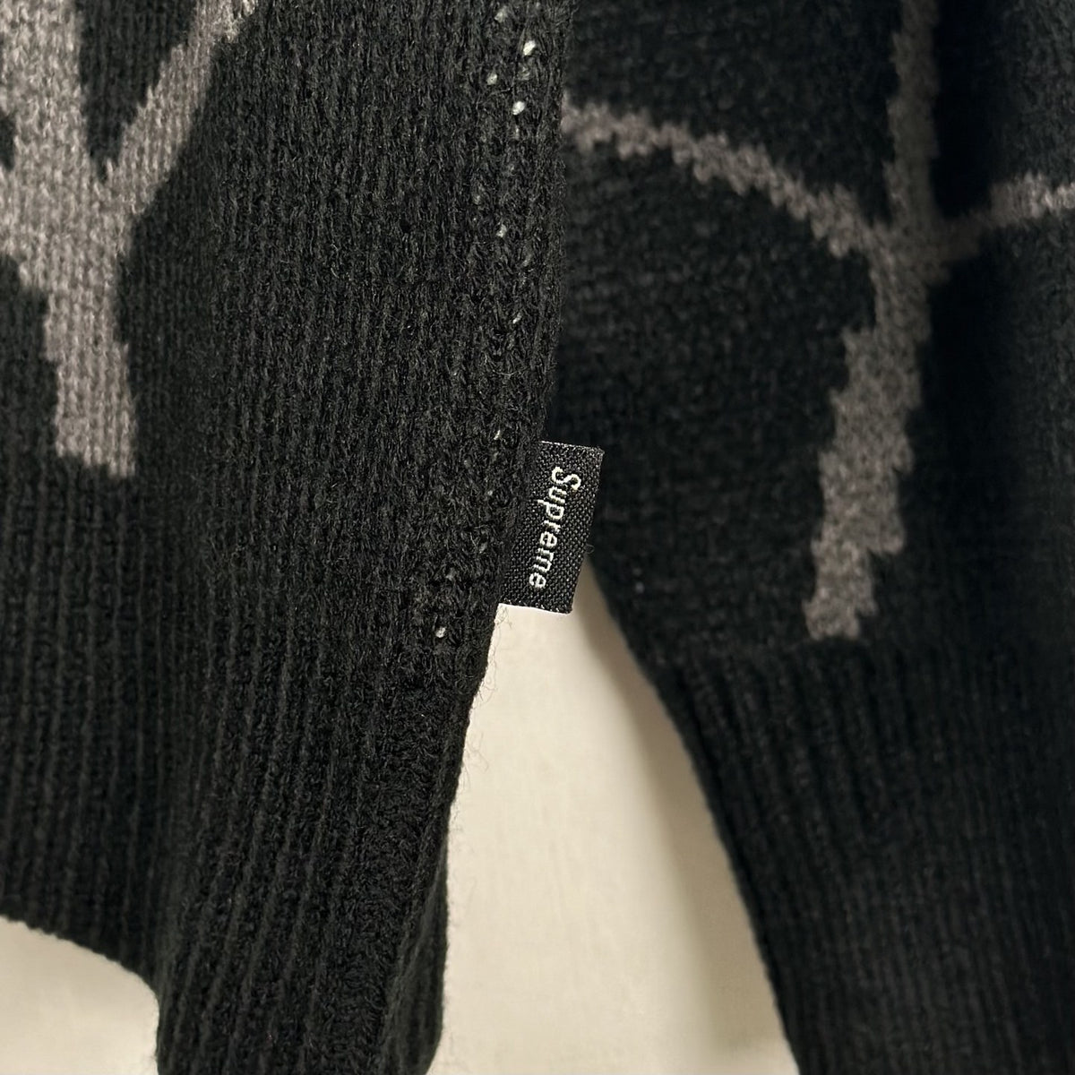Supreme Vanson Spider Web Crewneck Sweater