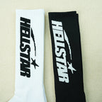 Hellstar Classic Socks (2 Pack) White/Black