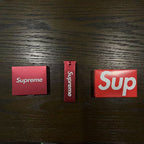 Supreme Logo Metal Dice Set with Case
