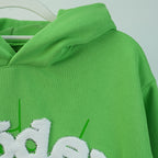 Sp5Der Web Hoodie Slime Green