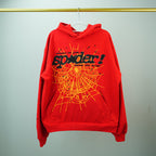 Sp5der P*NK V2 Hoodie Red