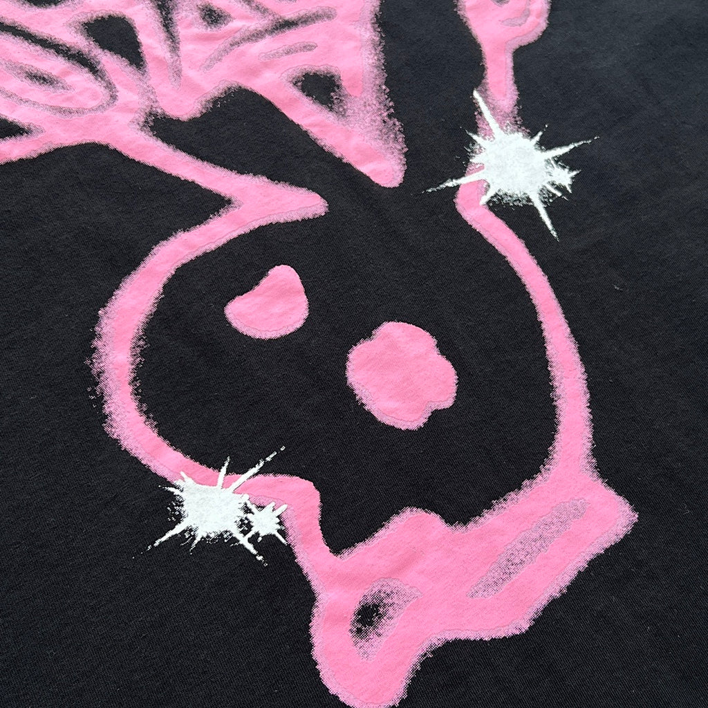 Graphic Tee Black Pink