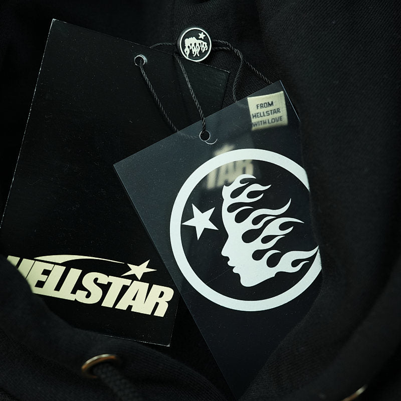 Hellstar Sports Future Flame Hoodie Black