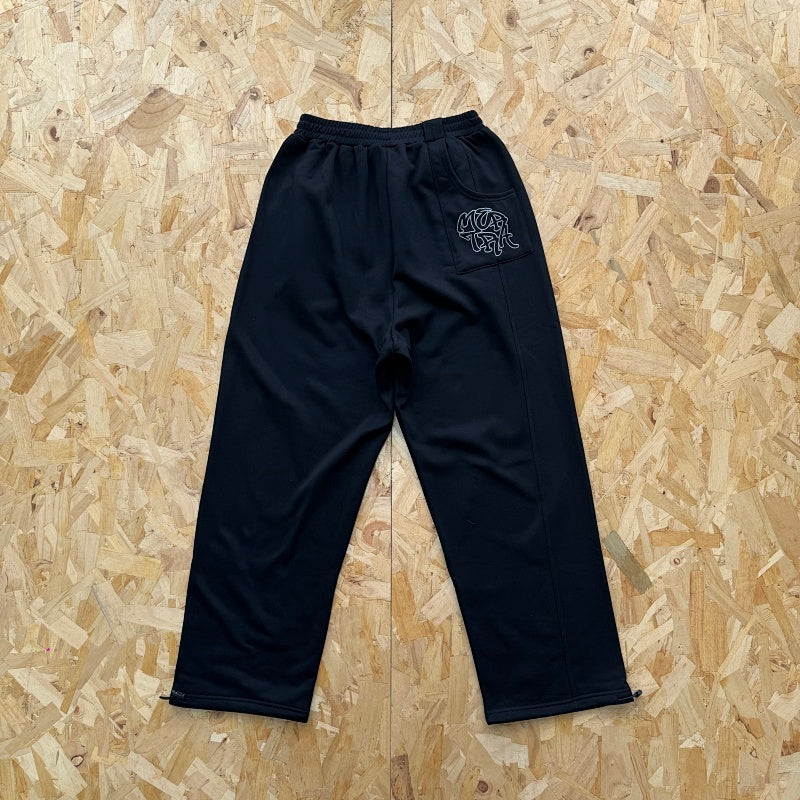 Mertra BIGSTEP JOGGERS - Black/Grey