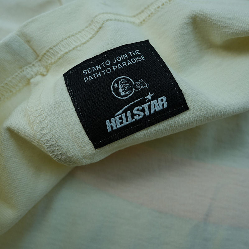 Hellstar Classic T-Shirt (Regular Print) White/Orange