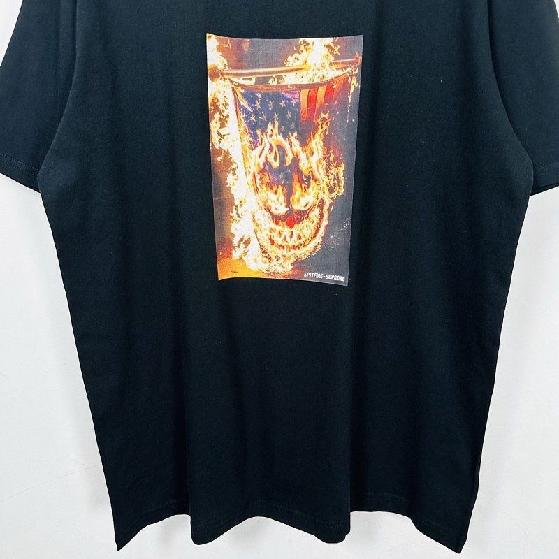 Supreme Spitfire Flaming Graphic T-Shirt