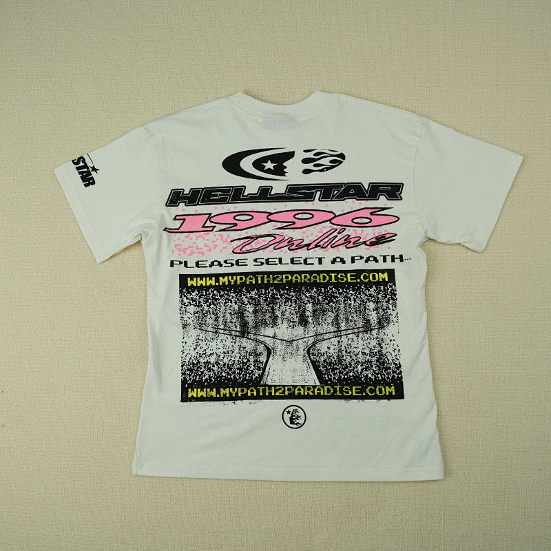 Hellstar Pixelt-Shirtwhite