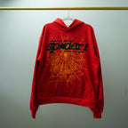 Sp5der P*NK V2 Hoodie Red