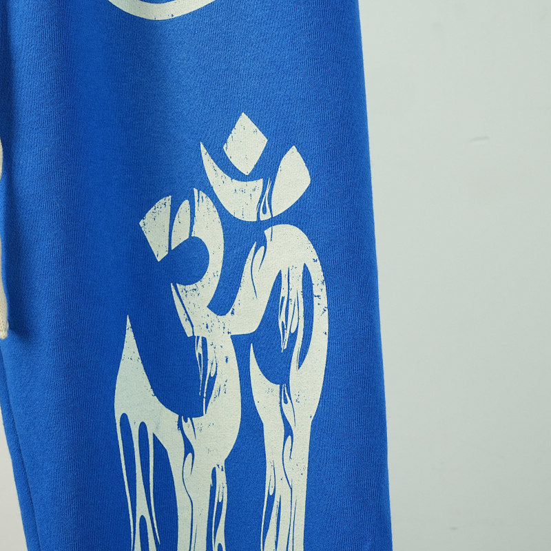 Hellstar Blue Yoga Sweatpants