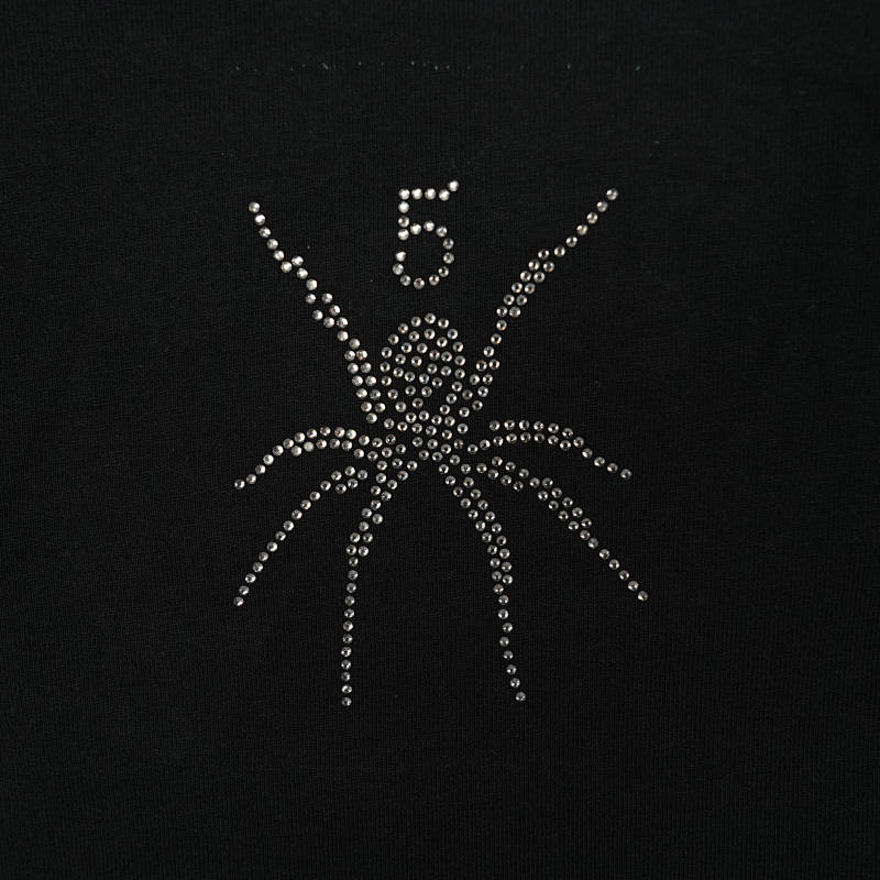 Sp5Dertm Rhinestone Tee Black