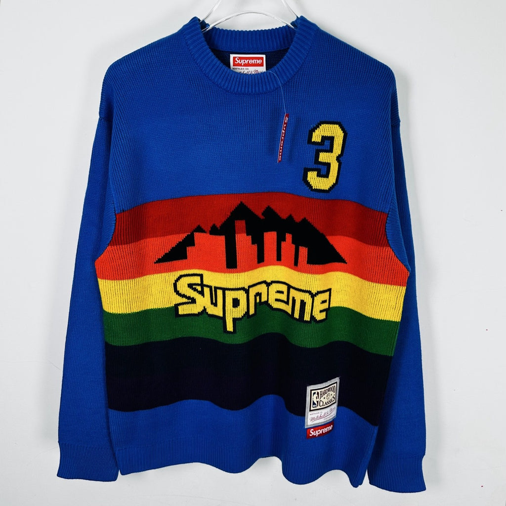 Supreme Denver Nuggets Rainbow Knit Sweater
