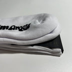 Palm Angels Crew Socks - White/Black/Green
