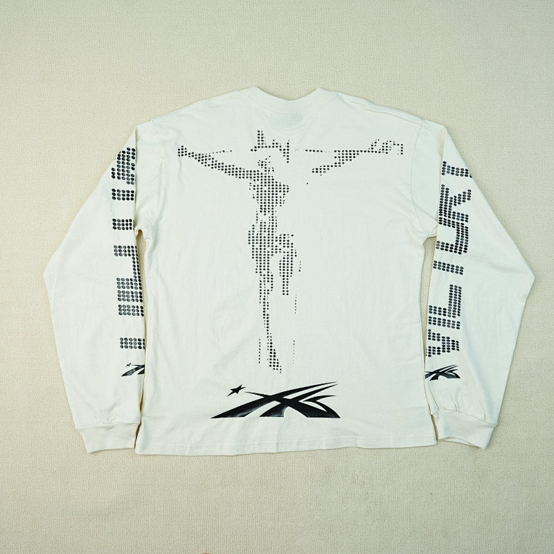 Hellstar Scoreboard L/S T-Shirt White