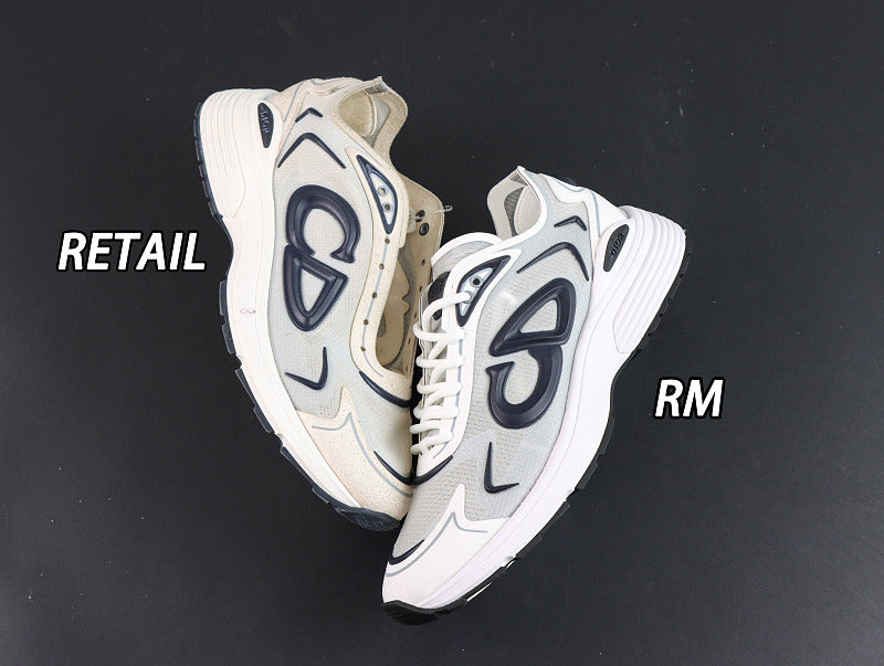 Dior B9S Runner - Grey/Fluorescent Yellow-Green