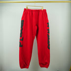 Sp5Der Beluga Sweatpants Red