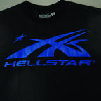 Hellstar Sports Core Logo Gel T-Shirt Royal Blue