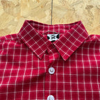 Mertra Plaid Shirt - Red