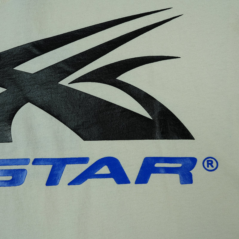 Hellstar Gel Sport Logo T-Shirt White/Blue