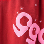 Sp5Der Worldwide Red Angel Number 555 Sweatpants