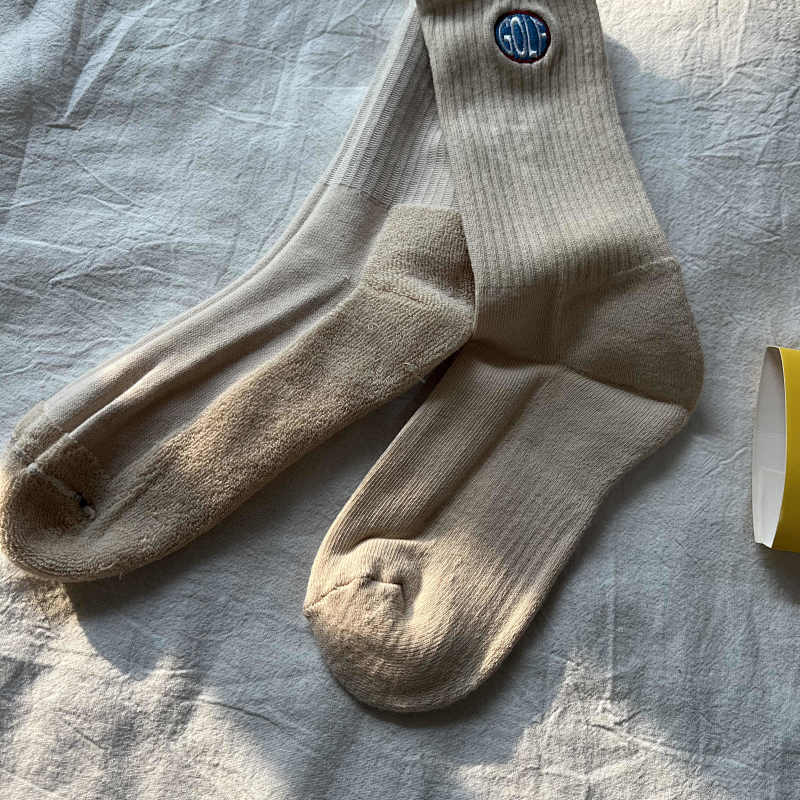 Premium Socks - White/Yellow