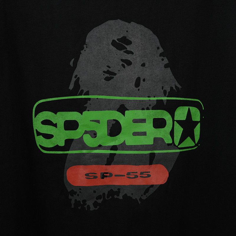 Sp5Der Oversized Reunion Tee Black