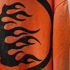 Hellstar Fire Orange Hoodie Orange Dye