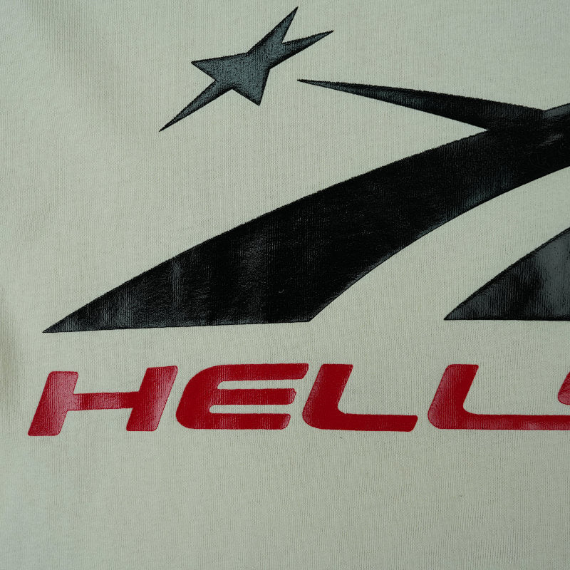 Hellstar Sport Logo Gel T-Shirtwhite