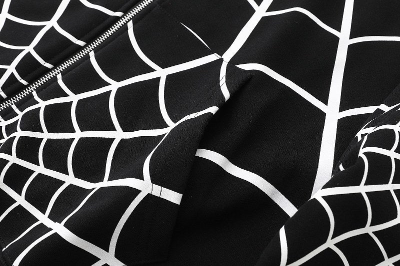 Supreme Vanson Spider Web Zip Hoodie
