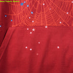 Sp5Der Worldwide Red Angel Number 555 Hoodie