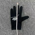 Gloves Black Green