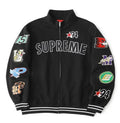 Supreme Patchwork Varsity Jacket