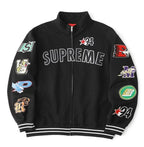 Supreme Patchwork Varsity Jacket