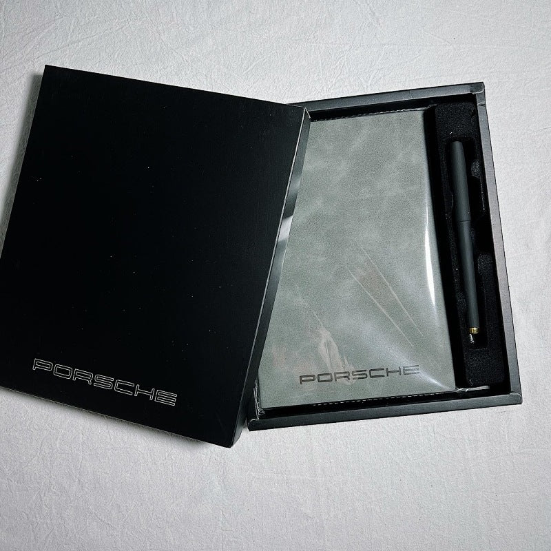 Porsche Notebook Set - Black/Gray
