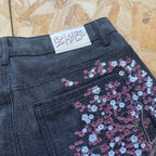 Derschutze Blossom Raw Denim - Dark Wash