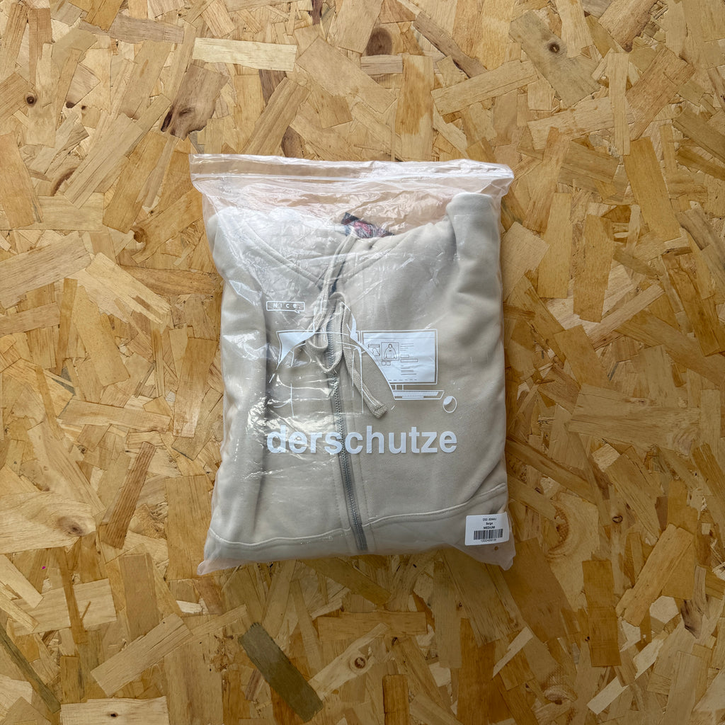 Derschutze Western Zip Up - Beige