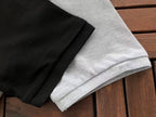 Lacoste Black Grey Slim-Fit Polo Shirt