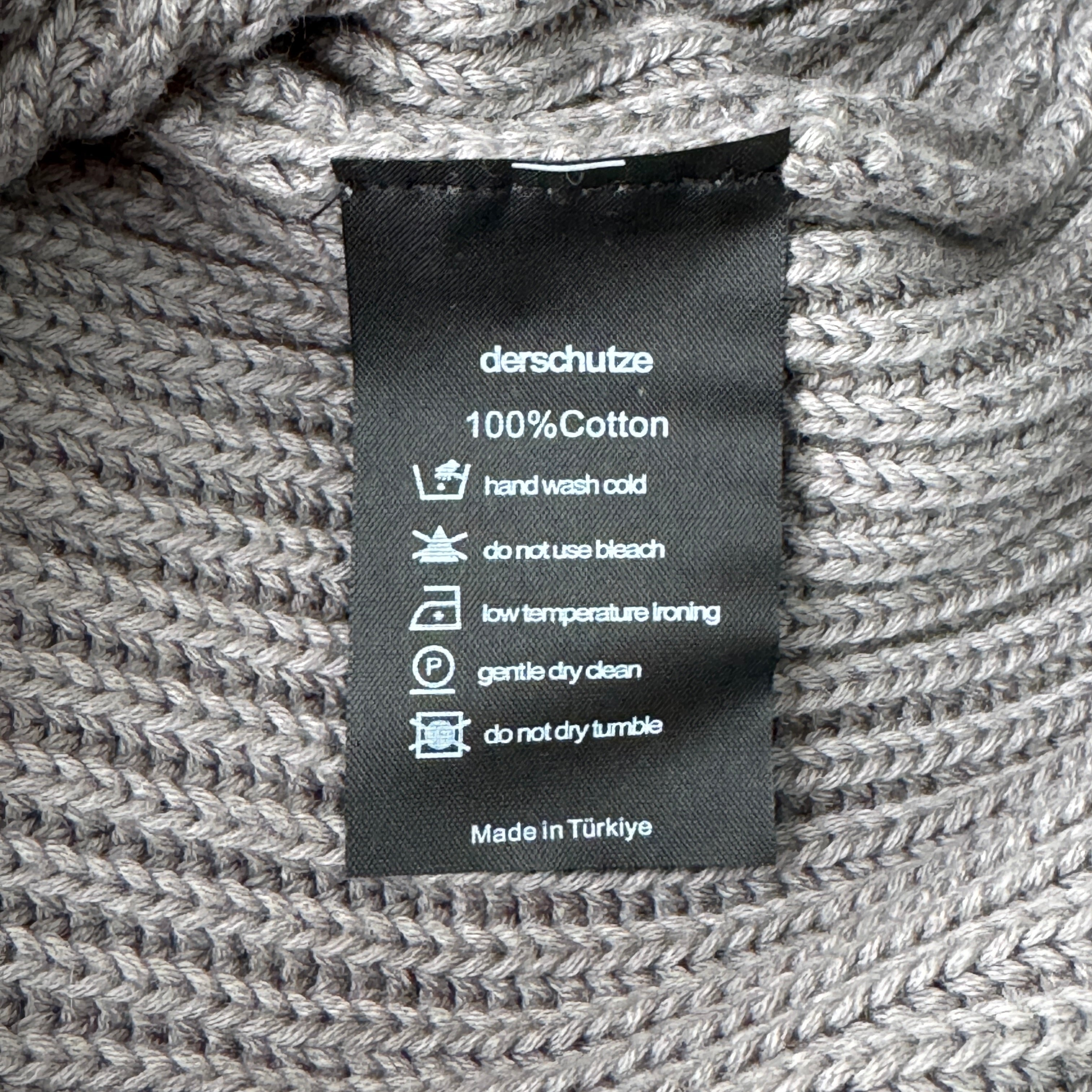 Derschutze Blossom Knit - Grey